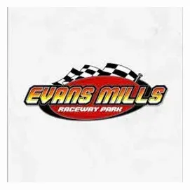Evans Mills Raceway Park brand logo for evansmillsracewaypark.com