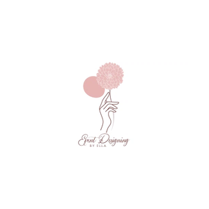 eventdesigningbyella brand logo for eventdesigningbyella.com