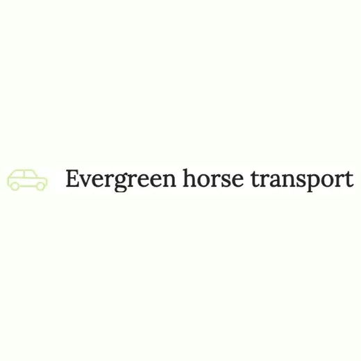 Evergreen Horse Transport brand logo for evergreenhorsetransport.com