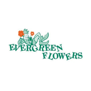 evergreenflowers brand logo for evergreenflowers.com