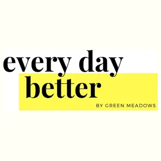 Everyday Better brand logo for everydaybetterbygreenmeadows.com