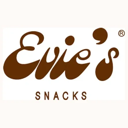 Evie's Snacks brand logo for eviessnacks.com