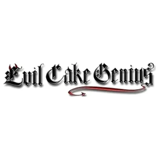 Evil Cake Genius brand logo for evilcakegenius.com