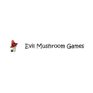 Evil Mushroom Games brand logo for evilmushroomgames.com