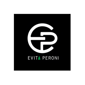 Evita Peroni brand logo for evitaperoni.com