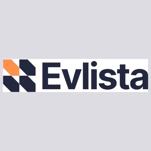 Evlista brand logo for evlista.com