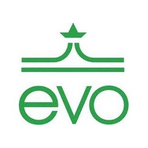 Evo brand logo for evo.com