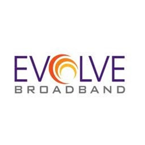 Evolve Broadband brand logo for evolvebroadband.com