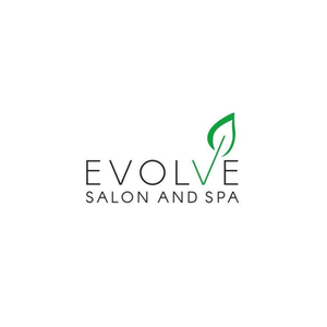 Evolve Salon and Spa brand logo for evolvesalonandspaaz.com
