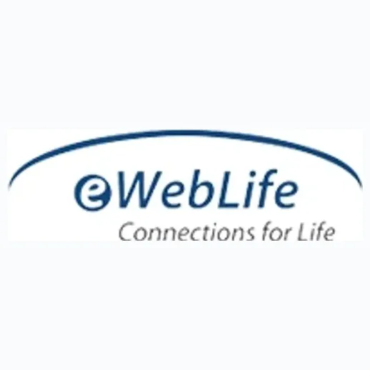 eWebLife brand logo for eweblife.com