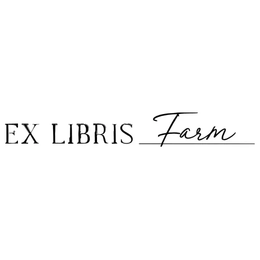 Ex Libris brand logo for exlibrisfarm.com
