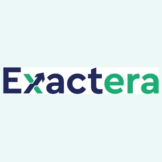 Exactera brand logo for exactera.com