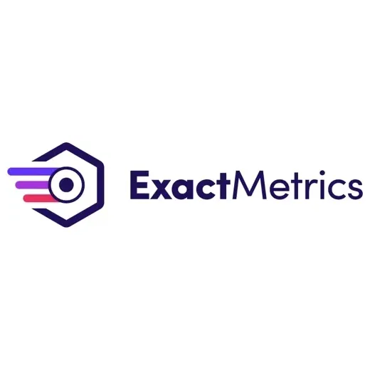 ExactMetrics brand logo for exactmetrics.com