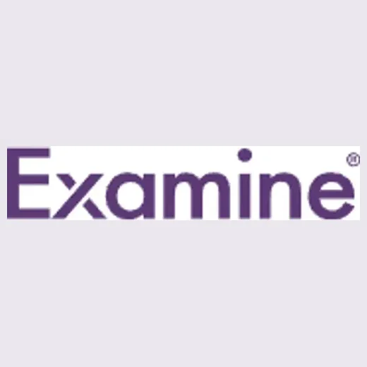 examine brand logo for examine.com