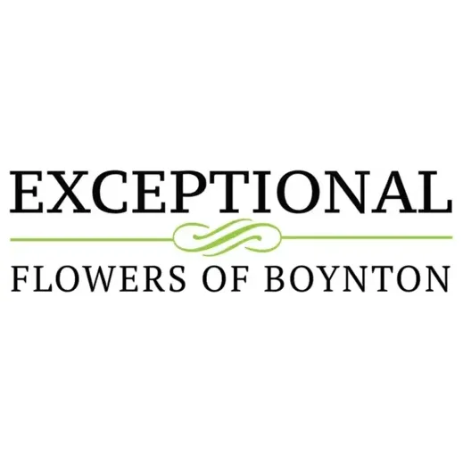 exceptionalflowersofboynton brand logo for exceptionalflowersofboynton.com
