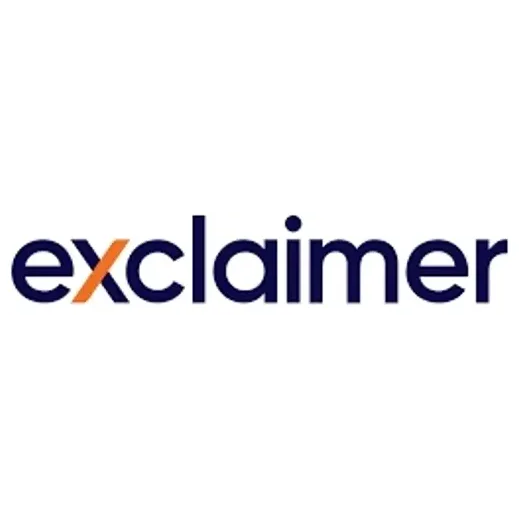 Exclaimer brand logo for exclaimer.com