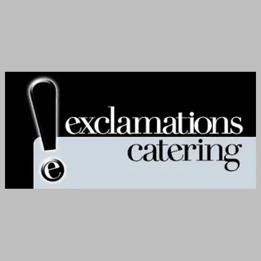 Exclamations Catering brand logo for exclamationscatering.com