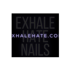 Exhale Hate brand logo for exhalehate.com