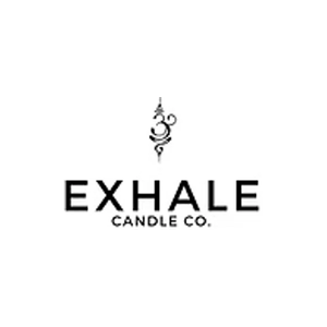 exhalecandleco brand logo for exhalecandleco.com