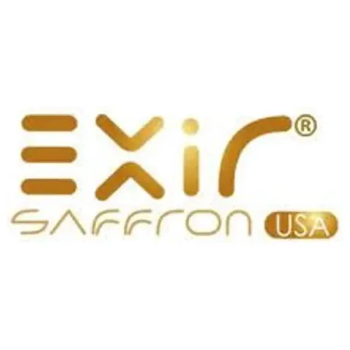 Exir Saffron brand logo for exirsaffron.com