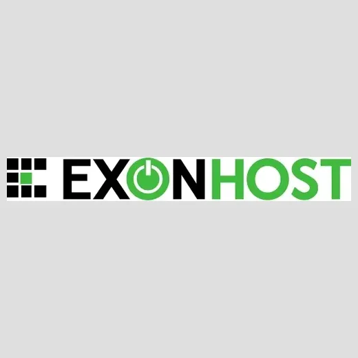 Exo Host brand logo for exonhost.com