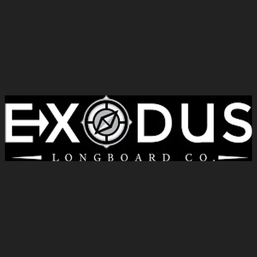 Exodus Longboards brand logo for exoduslongboards.com