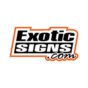 exoticsigns brand logo for exoticsigns.com