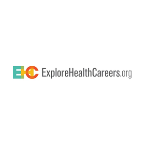Explore Health Careers brand logo for explorehealthcareers.org
