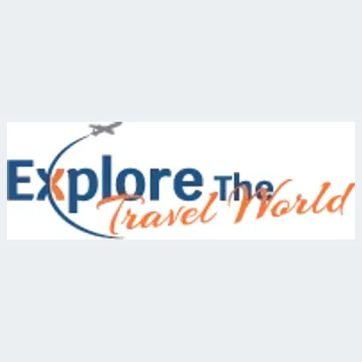 explorethetravelworld brand logo for explorethetravelworld.com