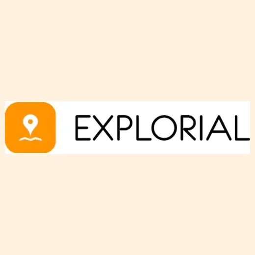 Explorial brand logo for explorial.com