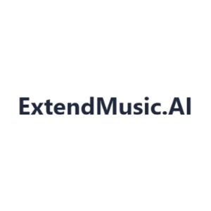 Extend Music brand logo for extendmusic.ai
