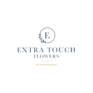 extratouchflowers brand logo for extratouchflowers.com
