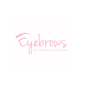 Eyebrows by Jenn brand logo for eyebrowsbyjenn.com