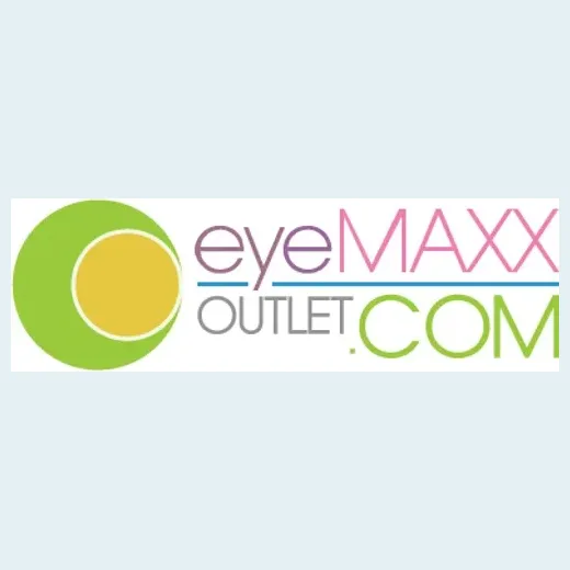 eyemaxxoutlet brand logo for eyemaxxoutlet.com