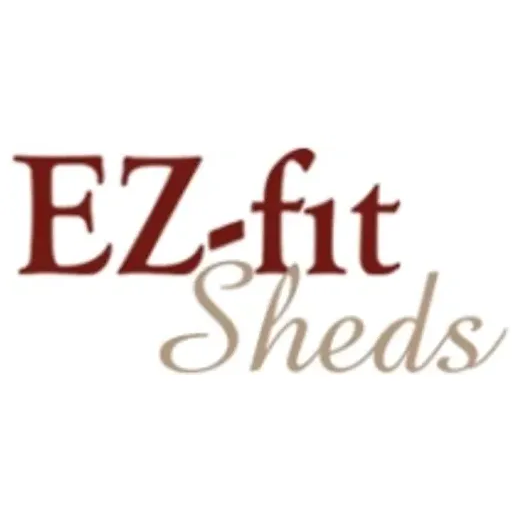 EZ Fit Sheds brand logo for ezfitsheds.com