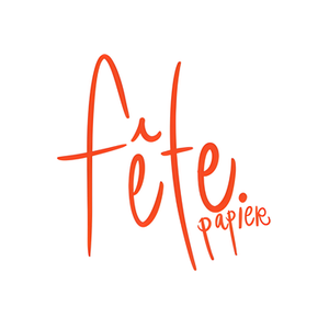 Fête brand logo for fetepapier.com