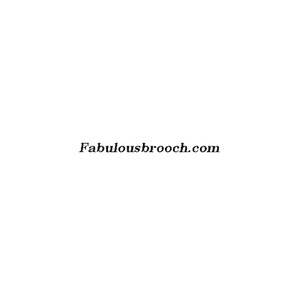 Fabulous Brooch brand logo for fabulousbrooch.com