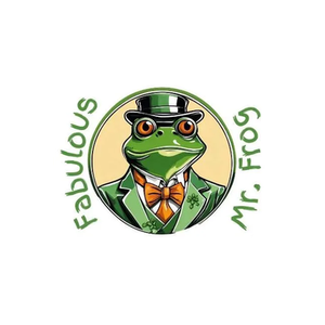 Fabulous Mr. Frog brand logo for fabulousmrfrog.com