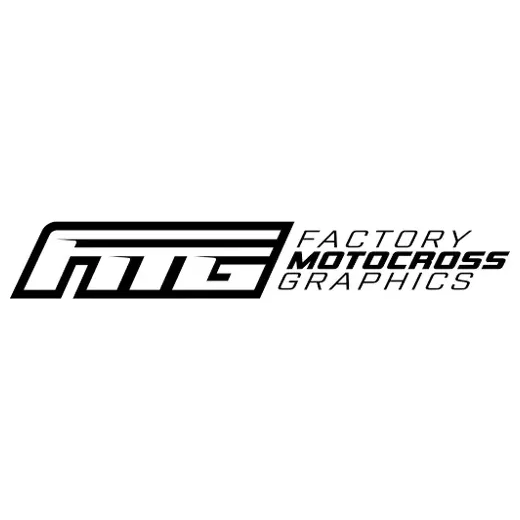 Factory Motocross Graphics brand logo for factorymotocrossgraphics.com