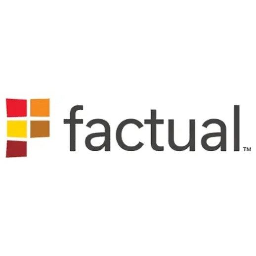 Factual brand logo for factual.com