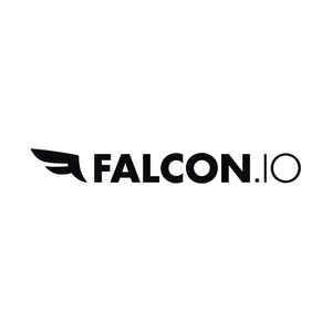 Falcon brand logo for falcon.io