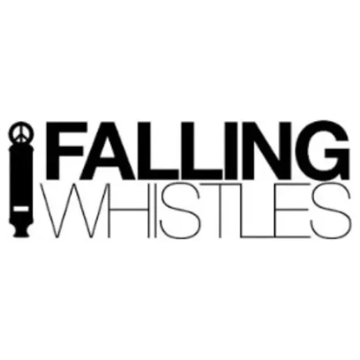 Falling Whistles brand logo for fallingwhistles.com