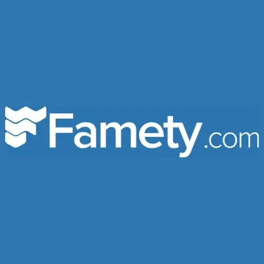 Famety brand logo for famety.com
