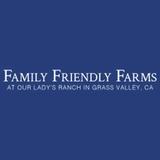 Family Friendly Farms brand logo for familyfriendlyfarms.com