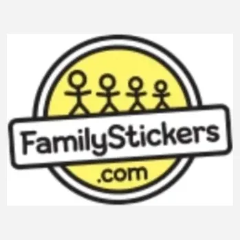 Family Stickers brand logo for familystickers.com