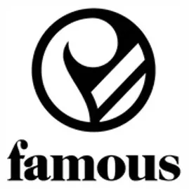 Famous brand logo for famous.co