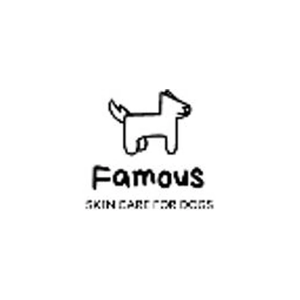 Famous Skincare For Dogs brand logo for famousskincarefordogs.com