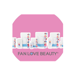 FanLoveBeauty brand logo for fanlovebeauty.com
