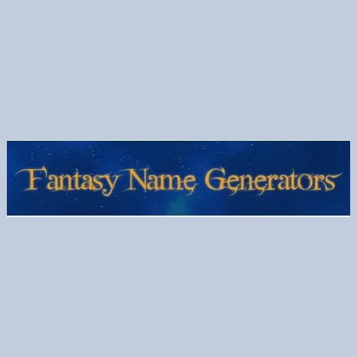fantasynamegenerators brand logo for fantasynamegenerators.com