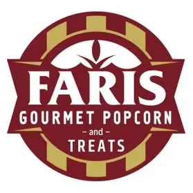 Faris Popcorn brand logo for farispopcorn.com